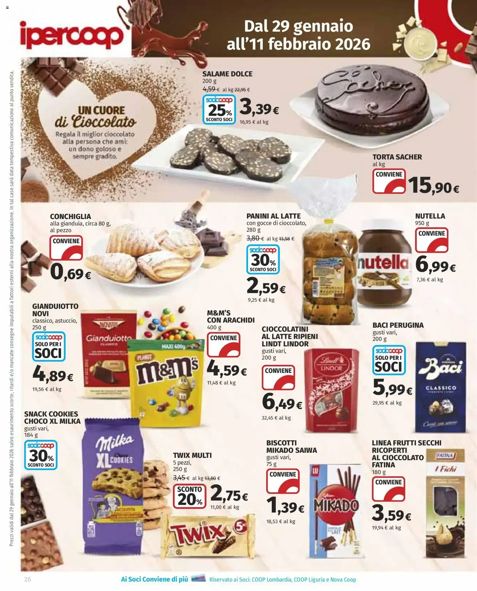 Offerte Ipercoop da 29 gennaio a 11 febbraio di 2026 - Pagina del volantino 26