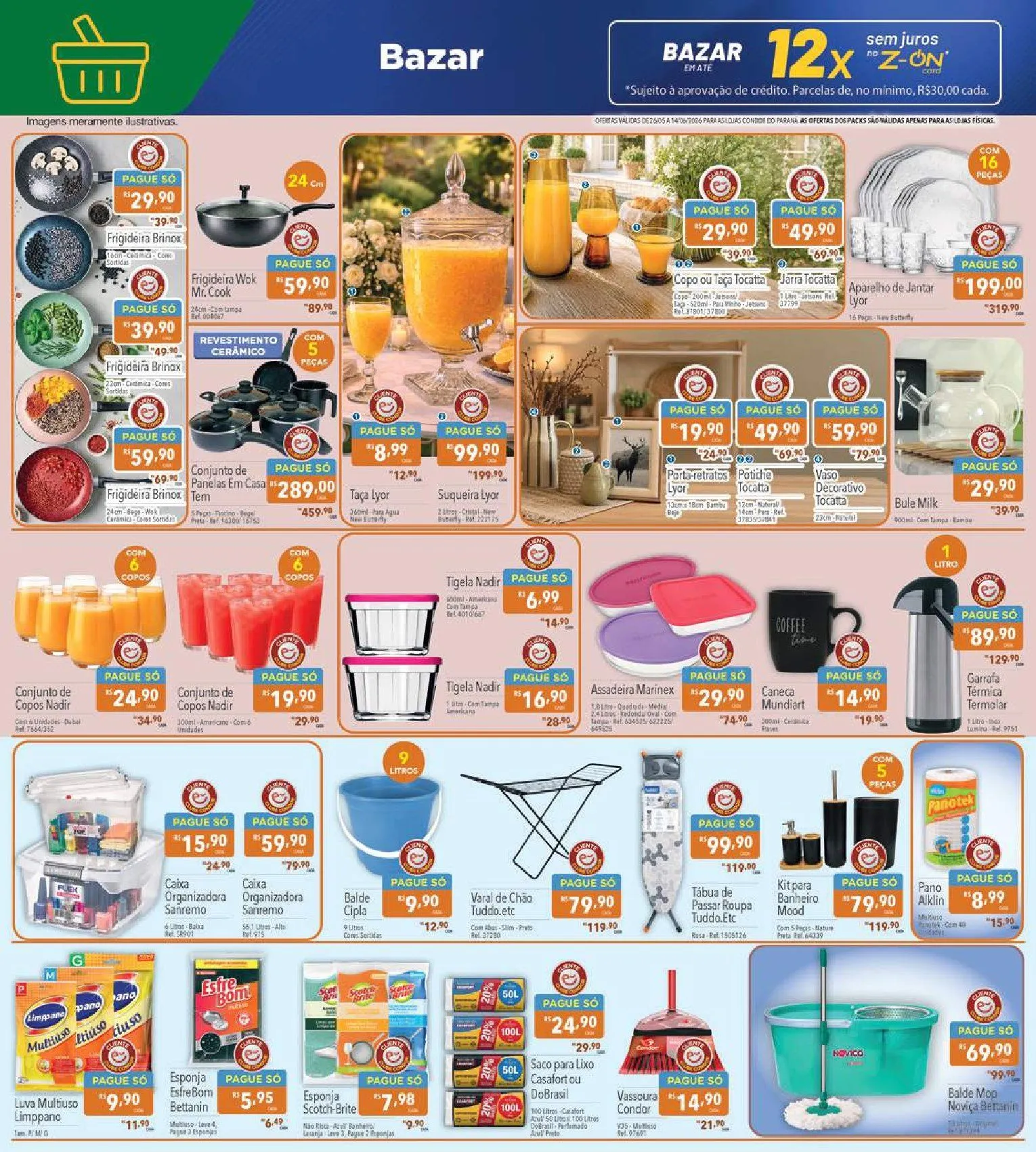 Encarte de Folhetos Supermercados Condor  26 de maio até 14 de junho 2026 - Pagina 26