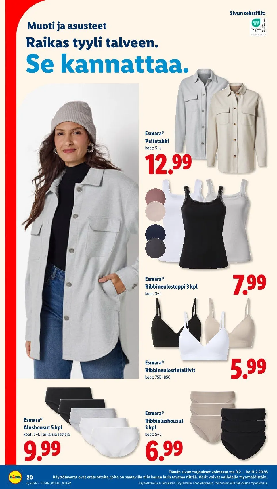 Kaupan Lidl uusimmat tarjoukset voimassa alkaen 5. helmikuuta - 8. helmikuuta 2026 - Tarjouslehti sivu 26