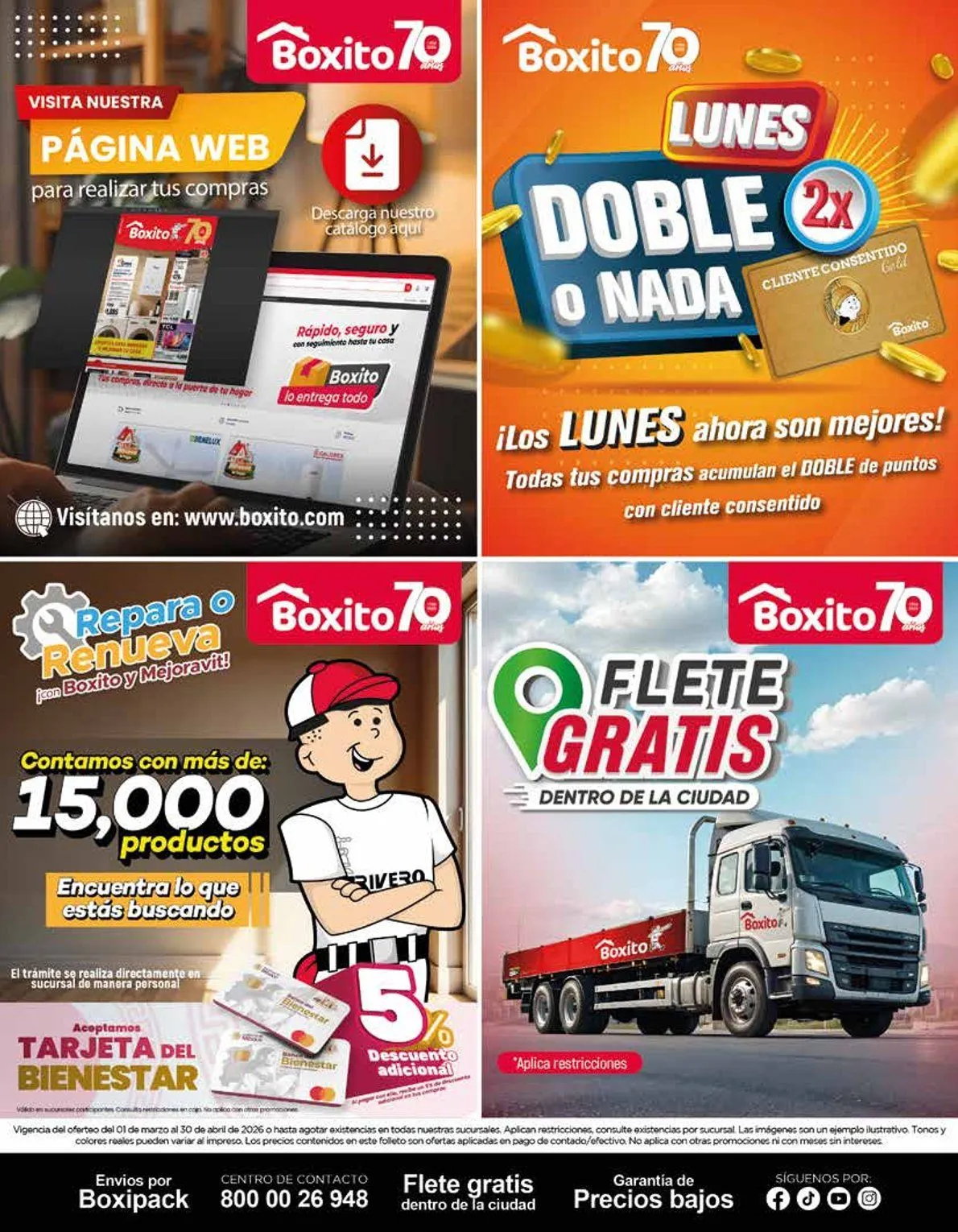 Catálogo de Boxito catálogos y ofertas 1 de marzo al 30 de abril 2026 - Pagina 26
