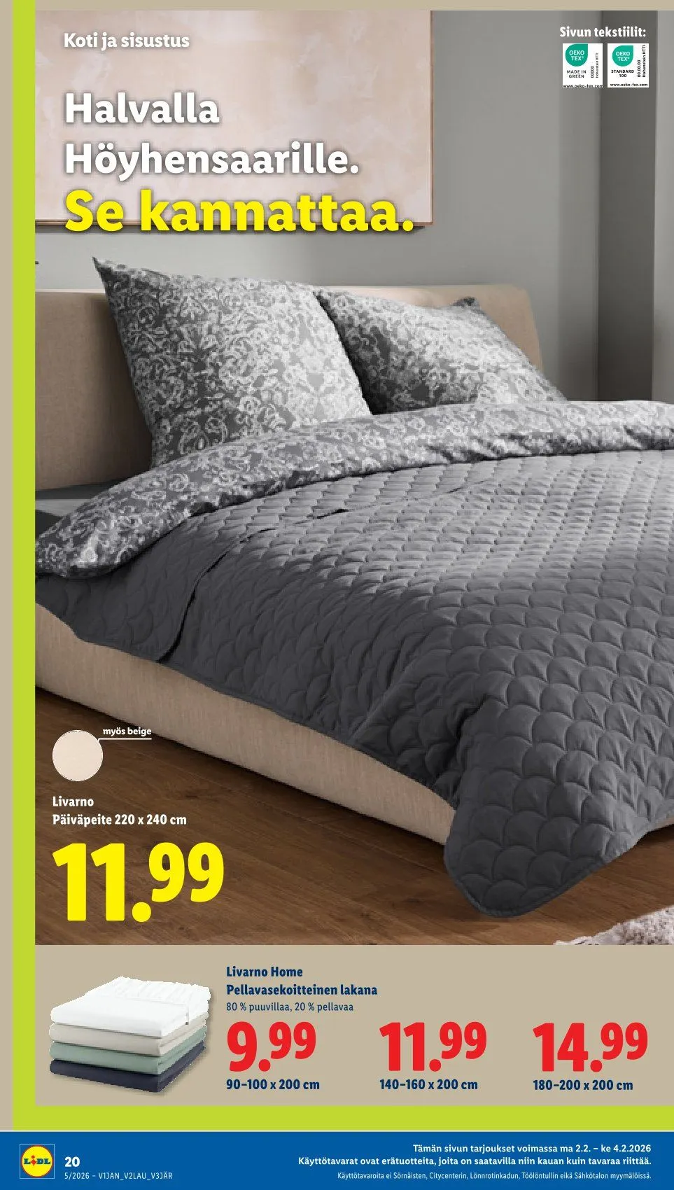 Kaupan Lidl uusimmat tarjoukset voimassa alkaen 29. tammikuuta - 1. helmikuuta 2026 - Tarjouslehti sivu 26