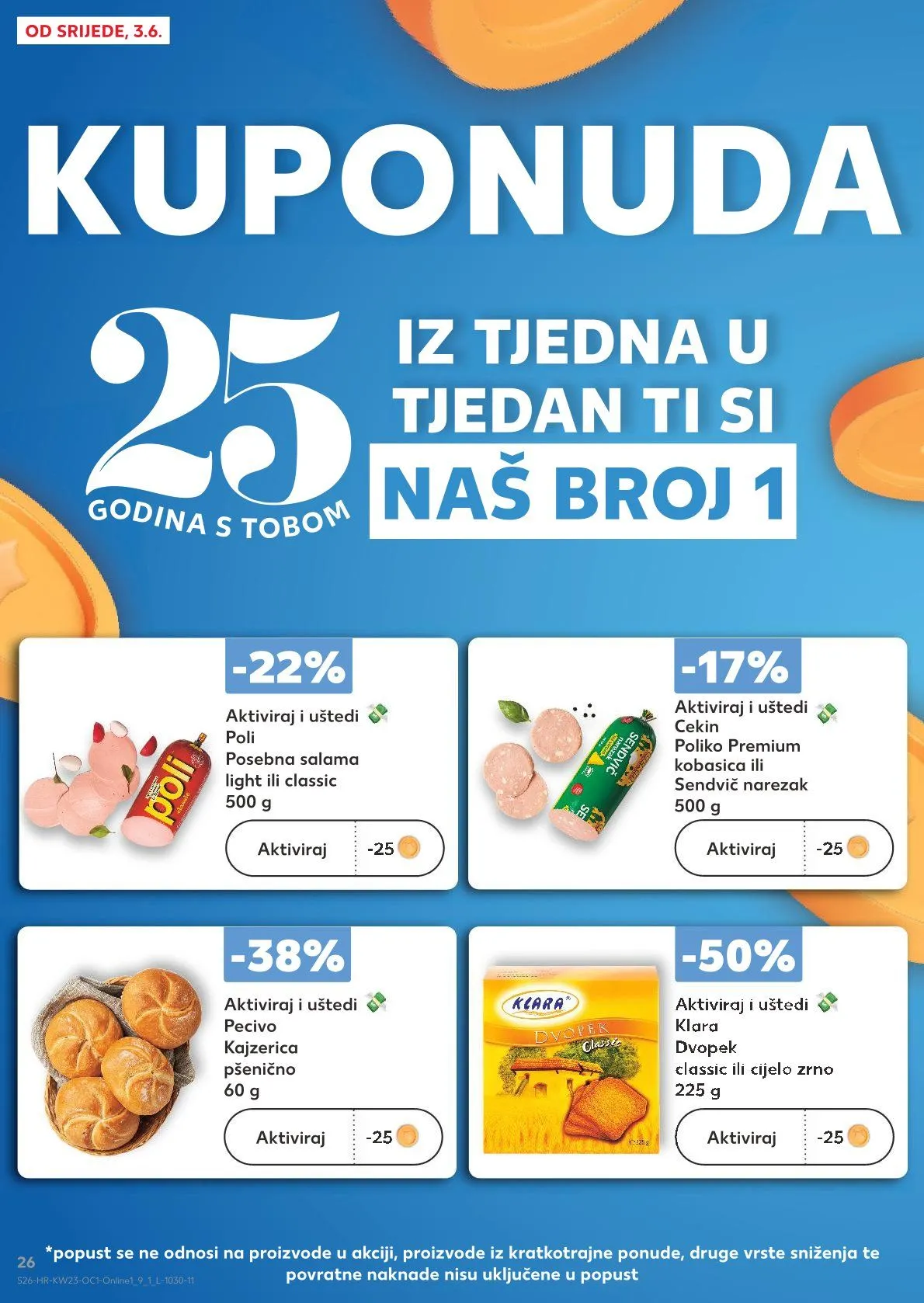 Katalog Kaufland od 3. lipnja do 9. lipnja 2026. - Pregled Stranica 26
