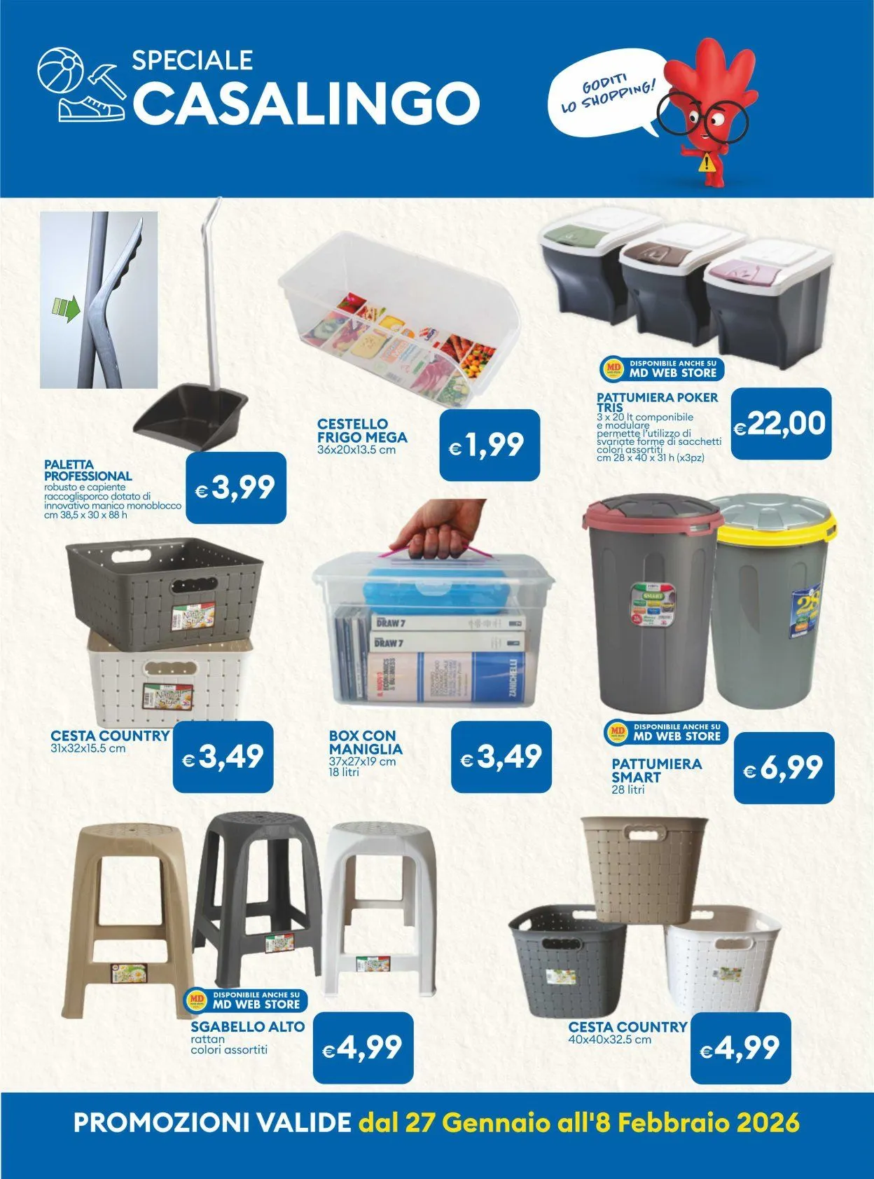  Volantini MD Discount da 27 gennaio a 8 febbraio di 2026 - Pagina del volantino 26