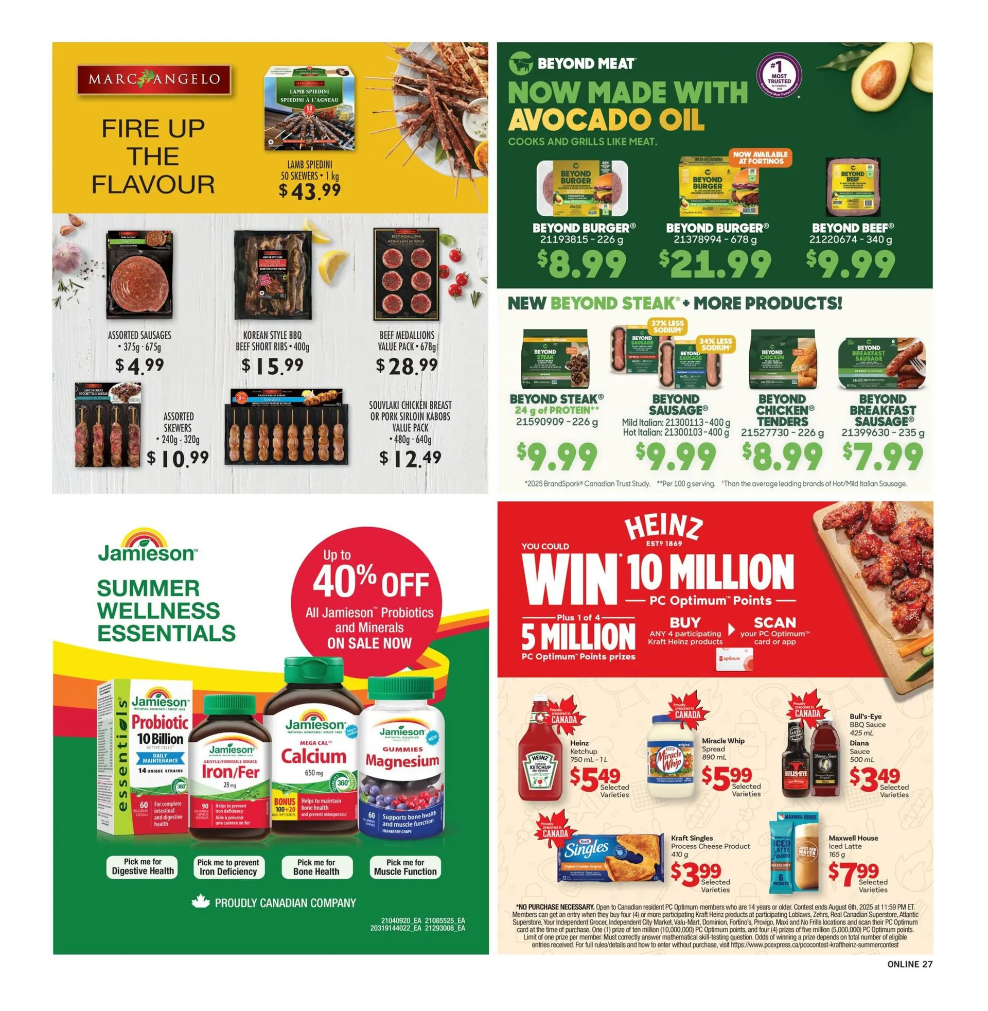 Fortinos Sales from July 31 to August 6 2025 - flyer page 26