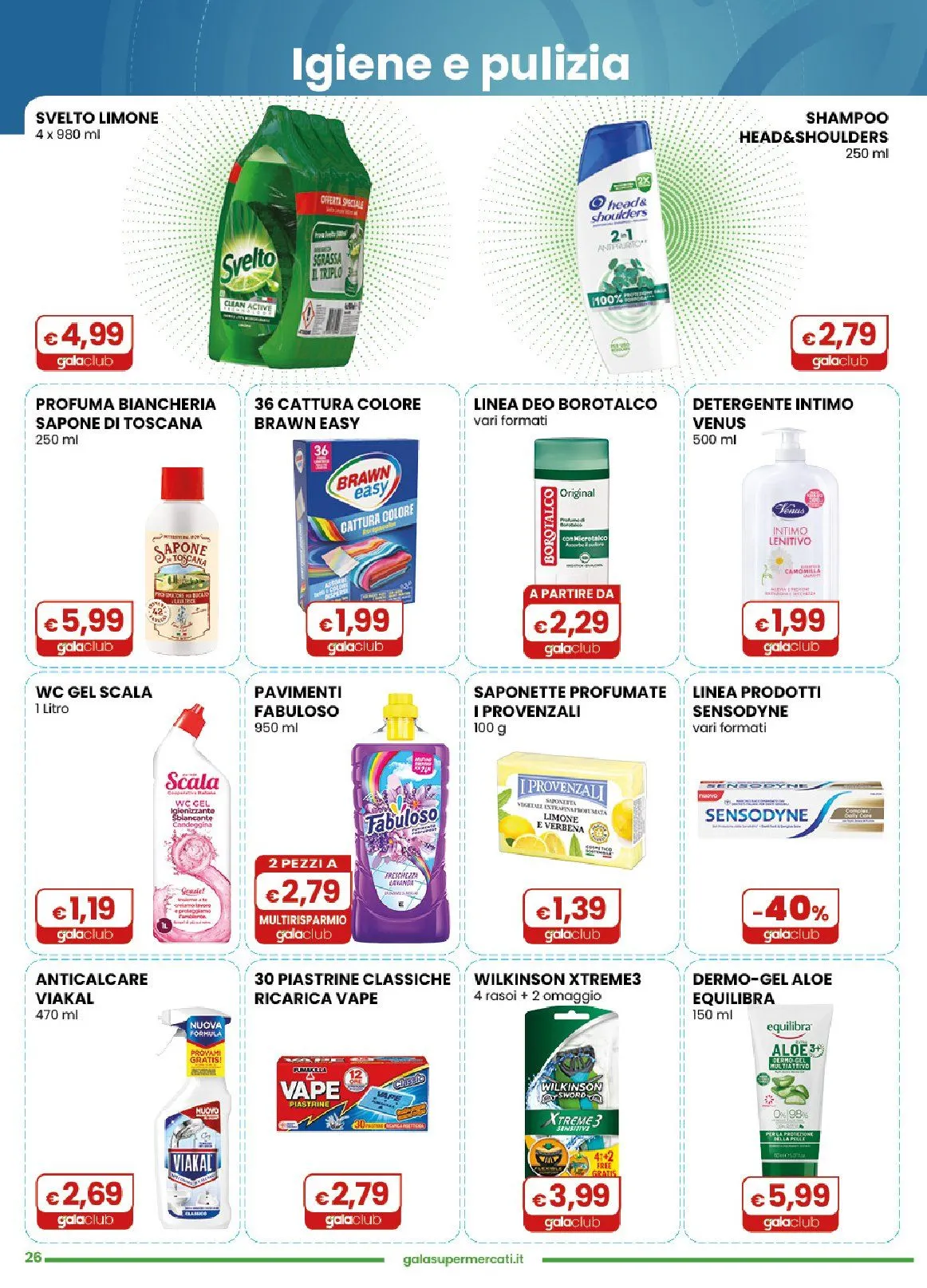 Volantini Gala Supermercati da 17 giugno a 30 giugno di 2026 - Pagina del volantino 26
