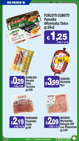 Volantini Primo Prezzo da 5 febbraio a 15 febbraio di 2026 - Pagina del volantino 26