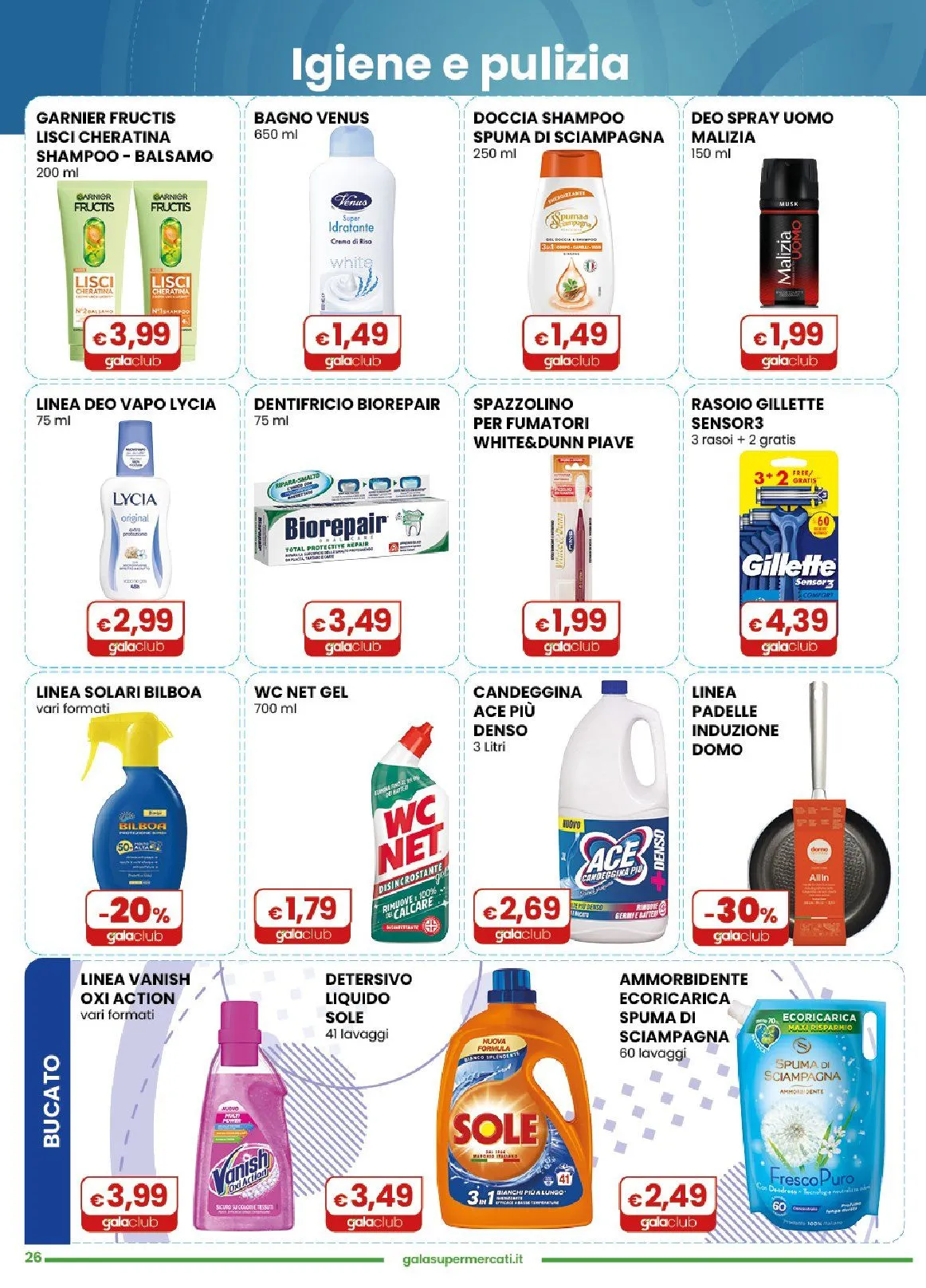 Volantini Gala Supermercati da 20 maggio a 2 giugno di 2026 - Pagina del volantino 26