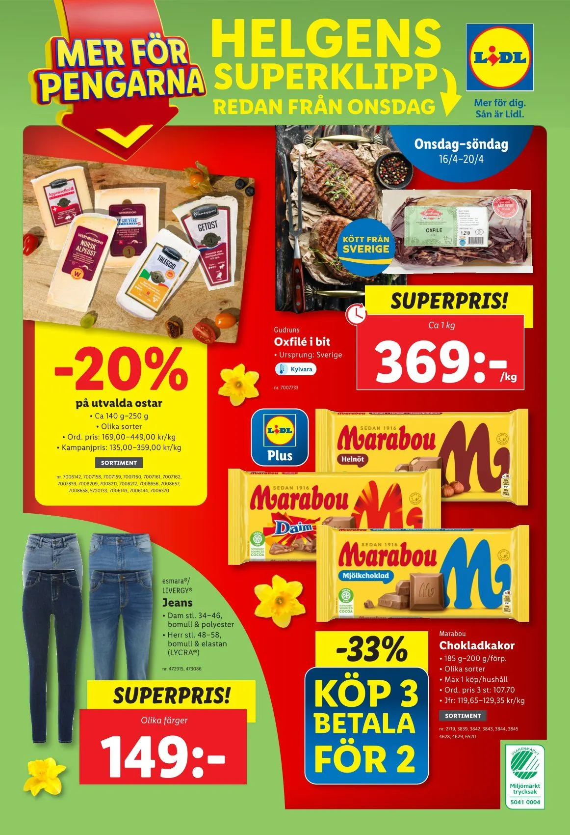 Lidl specialer bjudanden från 14 april till 30 april 2025 - Reklamblad sidor 26