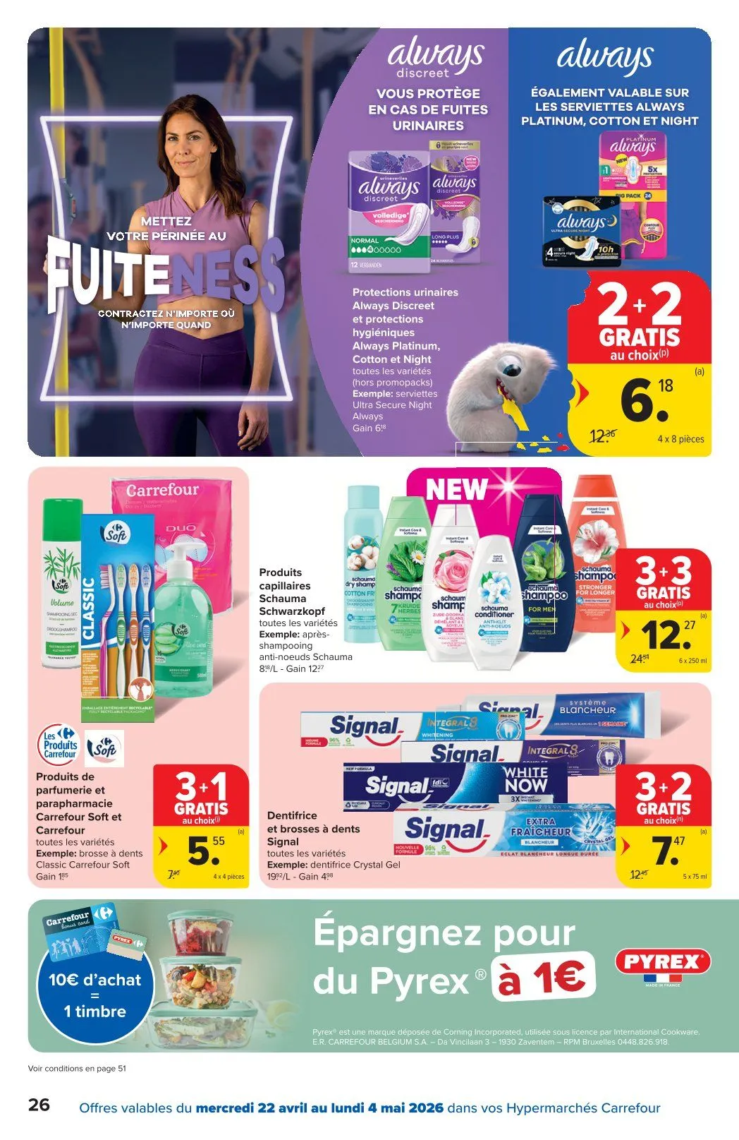 Carrefour folders van 22 april tot 4 mei 2026 - folder pagina 26