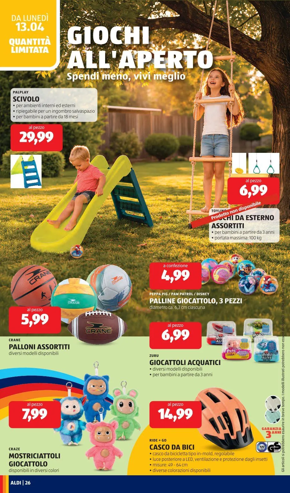 Volantini Aldi da 22 aprile a 4 maggio di 2026 - Pagina del volantino 26