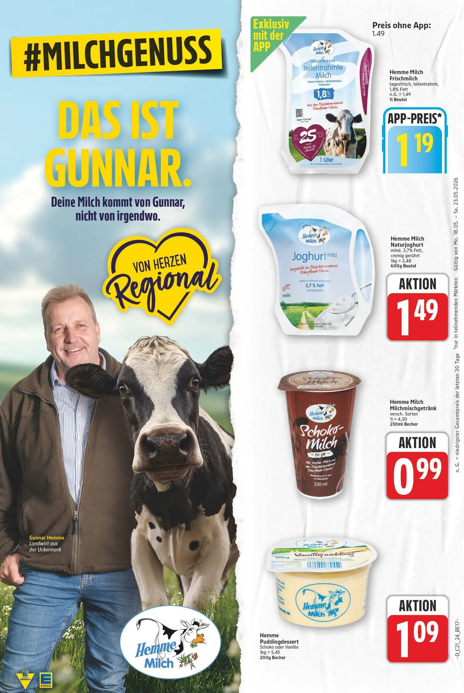  Edeka Angebote von 18. Mai bis 23. Mai 2026 - Prospekt seite 26
