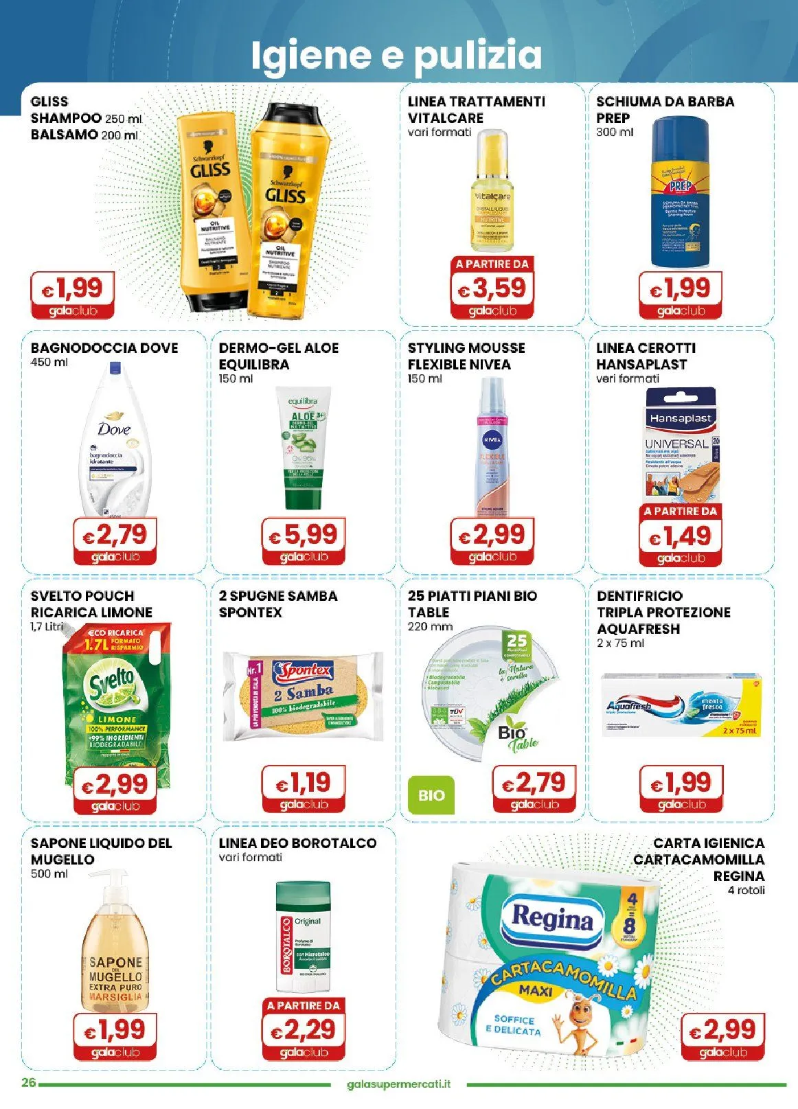 Gala Supermercati Volantino da 25 febbraio a 10 marzo di 2026 - Pagina del volantino 26