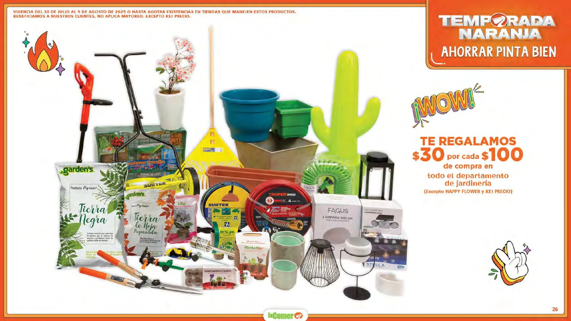 Catálogo de La Comer catálogos y ofertas  30 de julio al 5 de agosto 2025 - Pagina 26