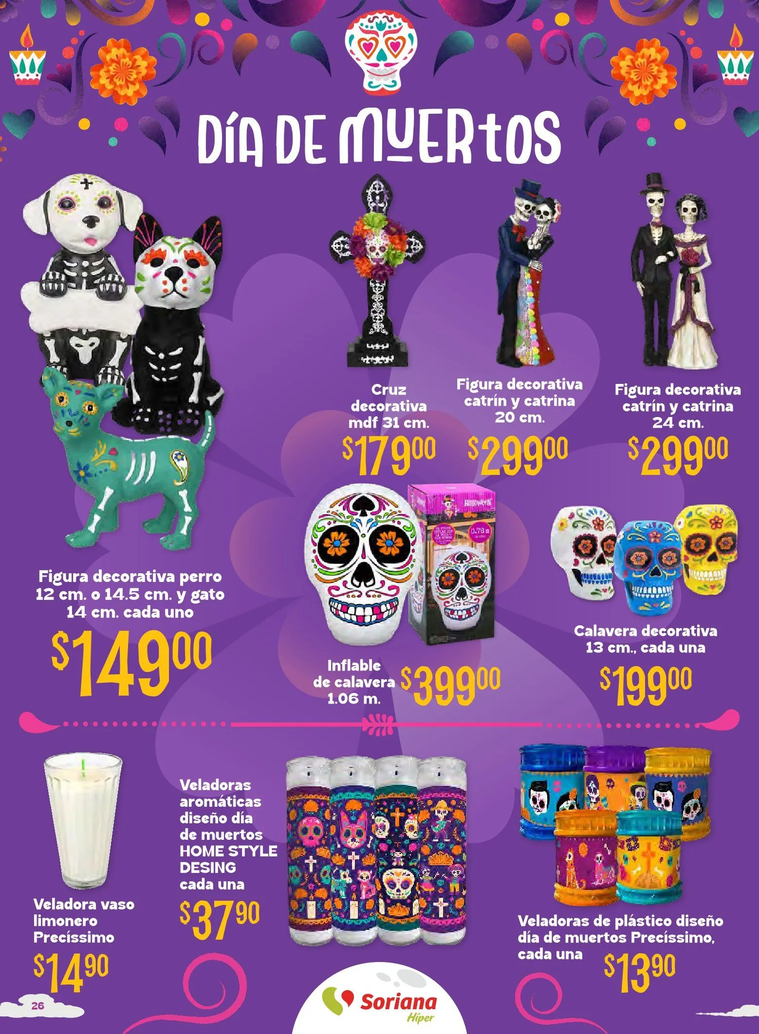 Catálogo de  Soriana Ofertas - Halloween y Día de muertos 16 de octubre al 31 de octubre 2025 - Pagina 26