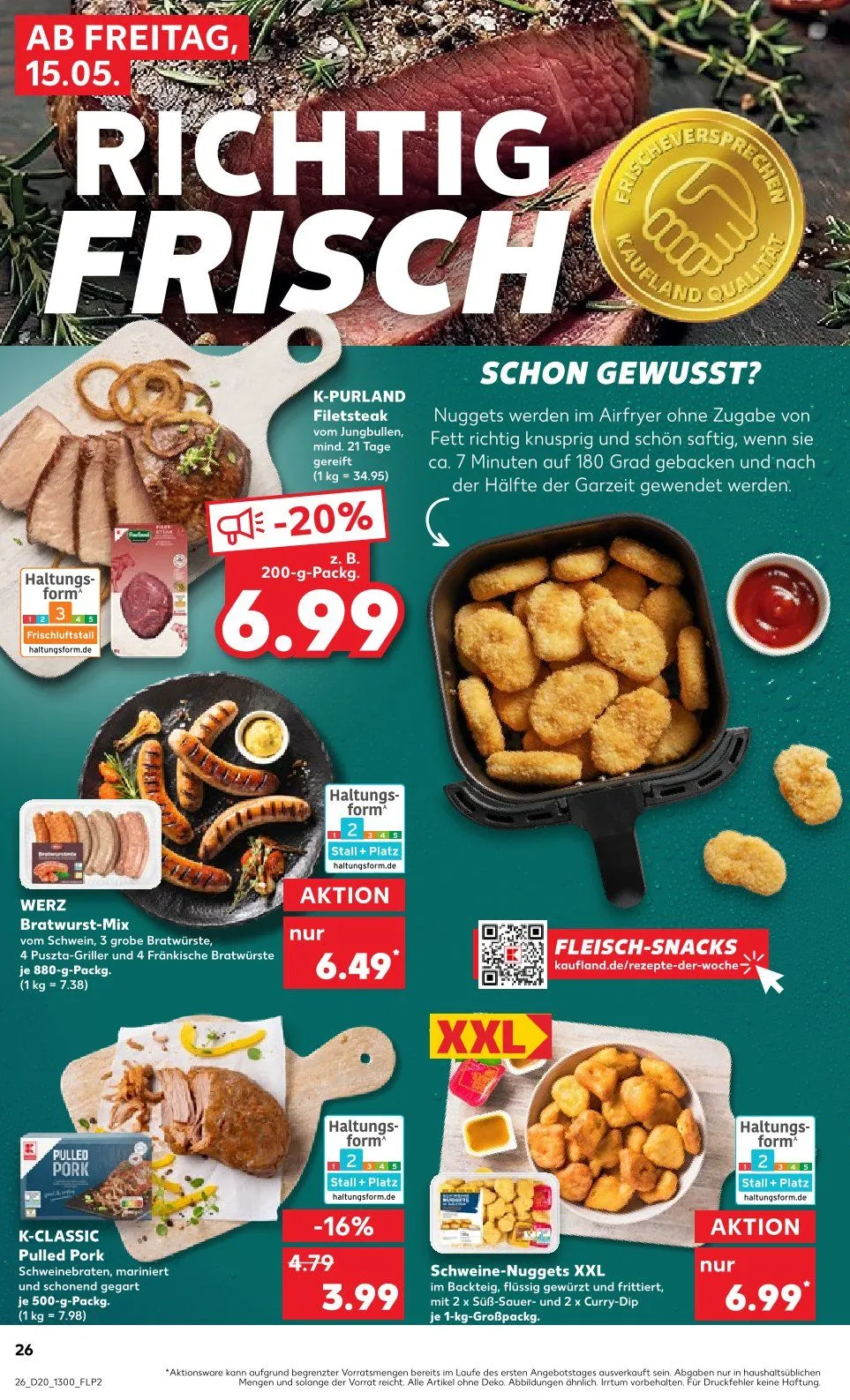  Kaufland Prospekte  von 15. Mai bis 20. Mai 2026 - Prospekt seite 26