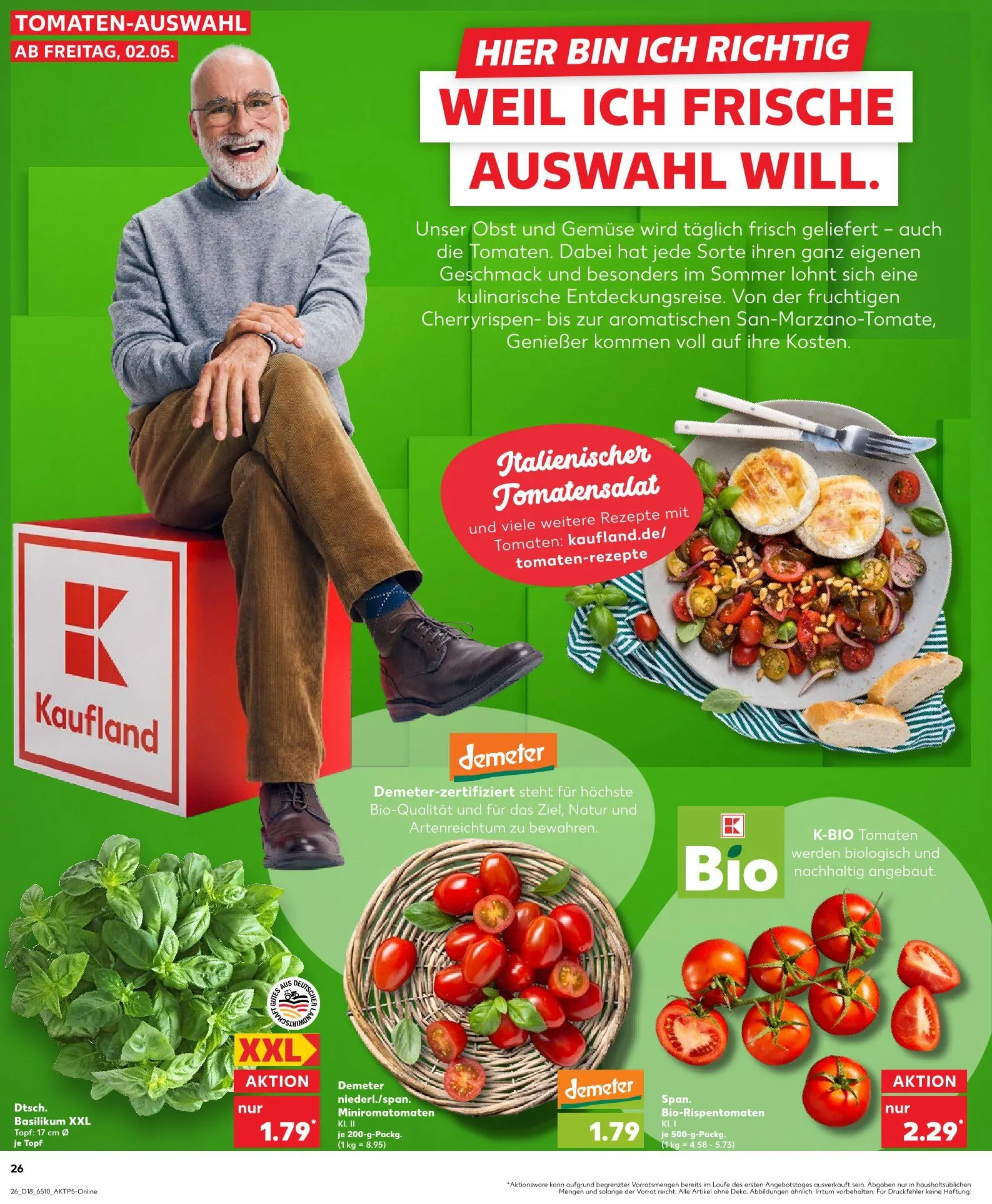 Kaufland Prospekt von 2. Mai bis 7. Mai 2025 - Prospekt seite 26