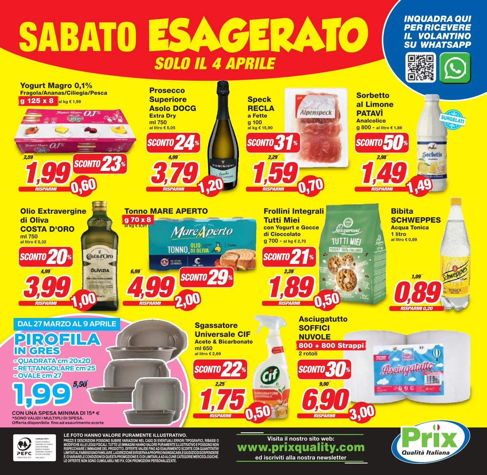  Volantini Prix Quality da 23 marzo a 9 maggio di 2026 - Pagina del volantino 26