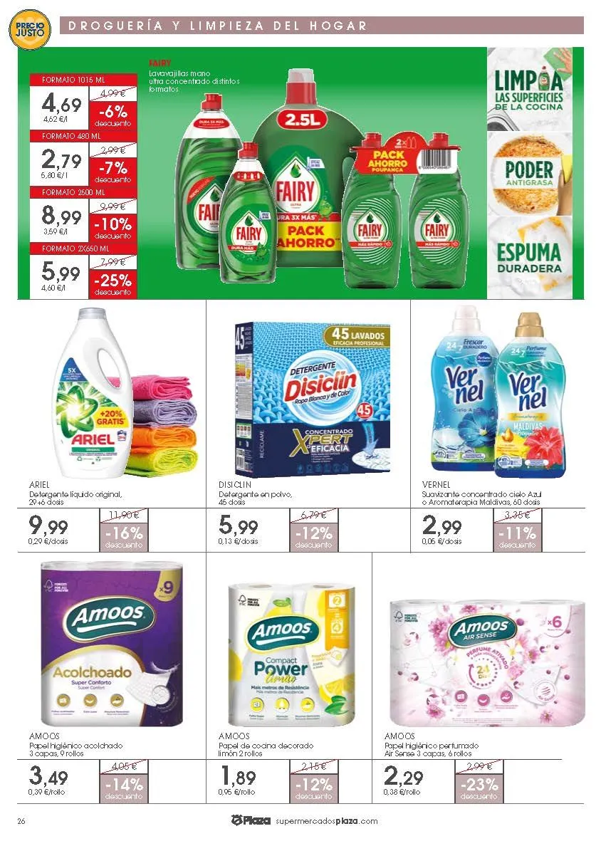 Catálogo de Supermercados Plaza Ofertas 29 de mayo al 11 de junio 2025 - Página 26