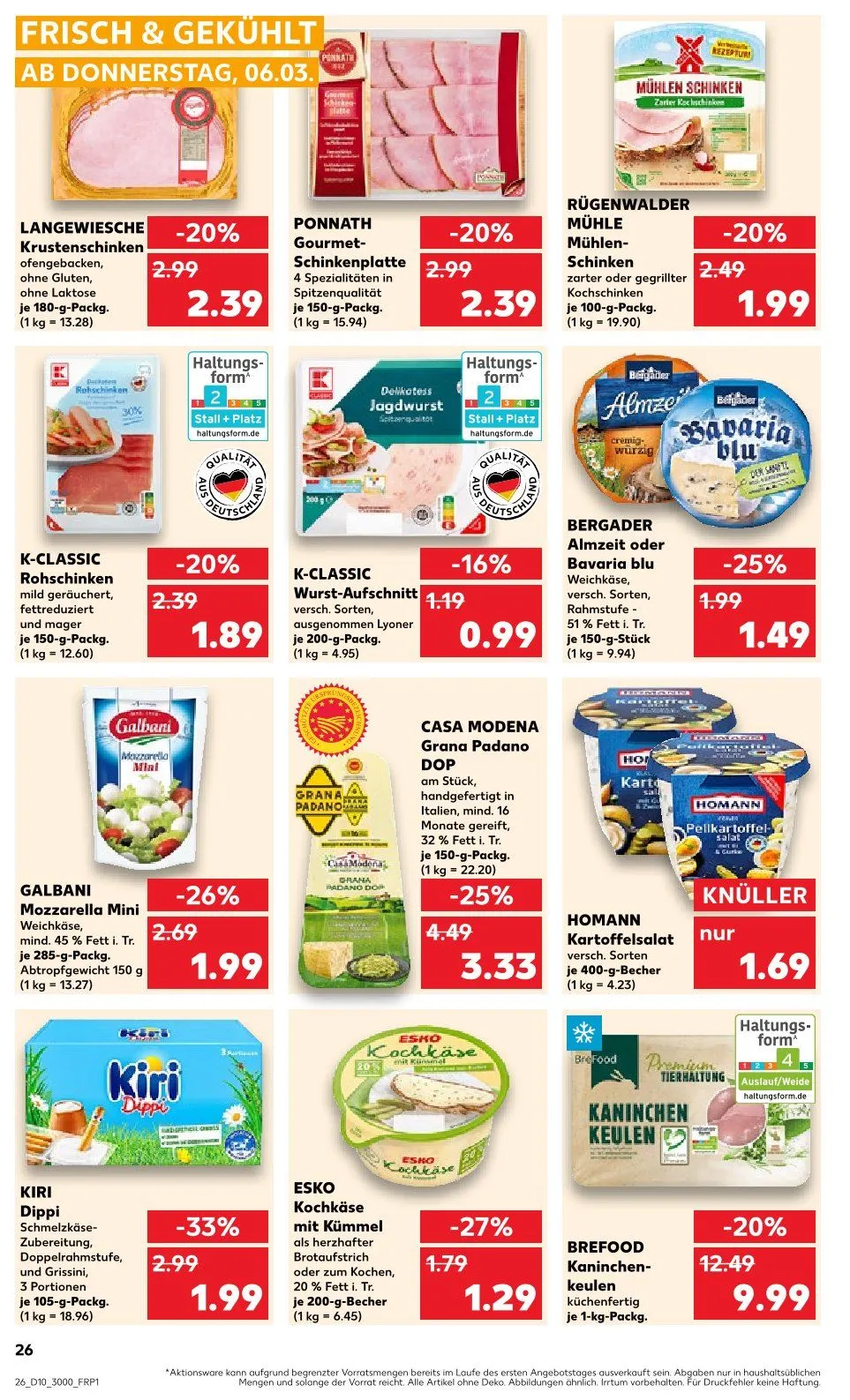 Kaufland Prospekt von 6. März bis 12. März 2025 - Prospekt seite 26