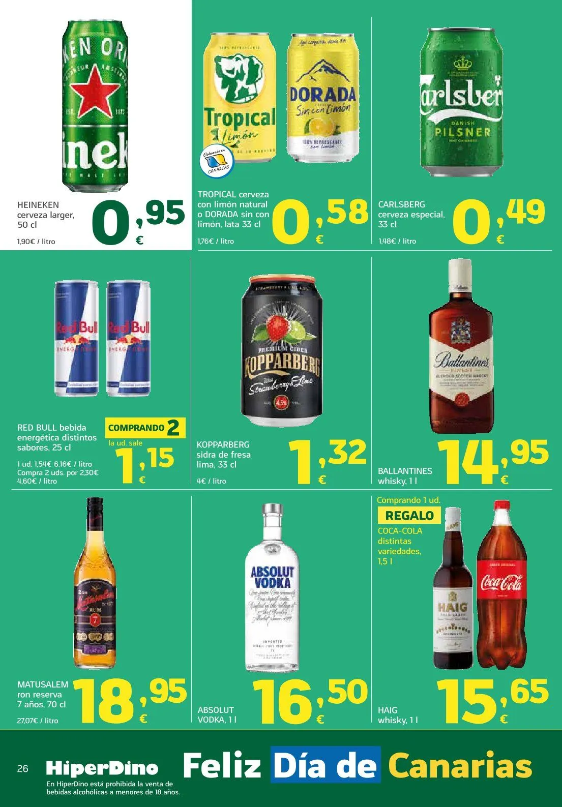 Catálogo de HiperDino Ofertas 25 de mayo al 8 de junio 2026 - Página 26