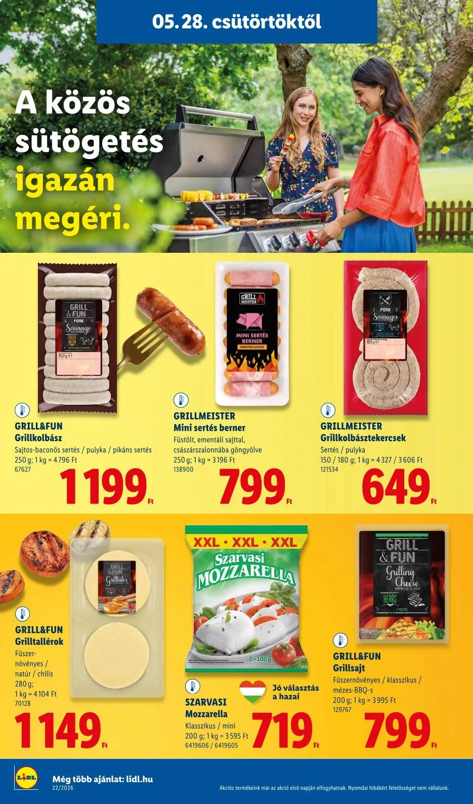 Katalógus  Lidl legfrissebb  május 28.-tól június 3.-ig 2026. - Oldal 26