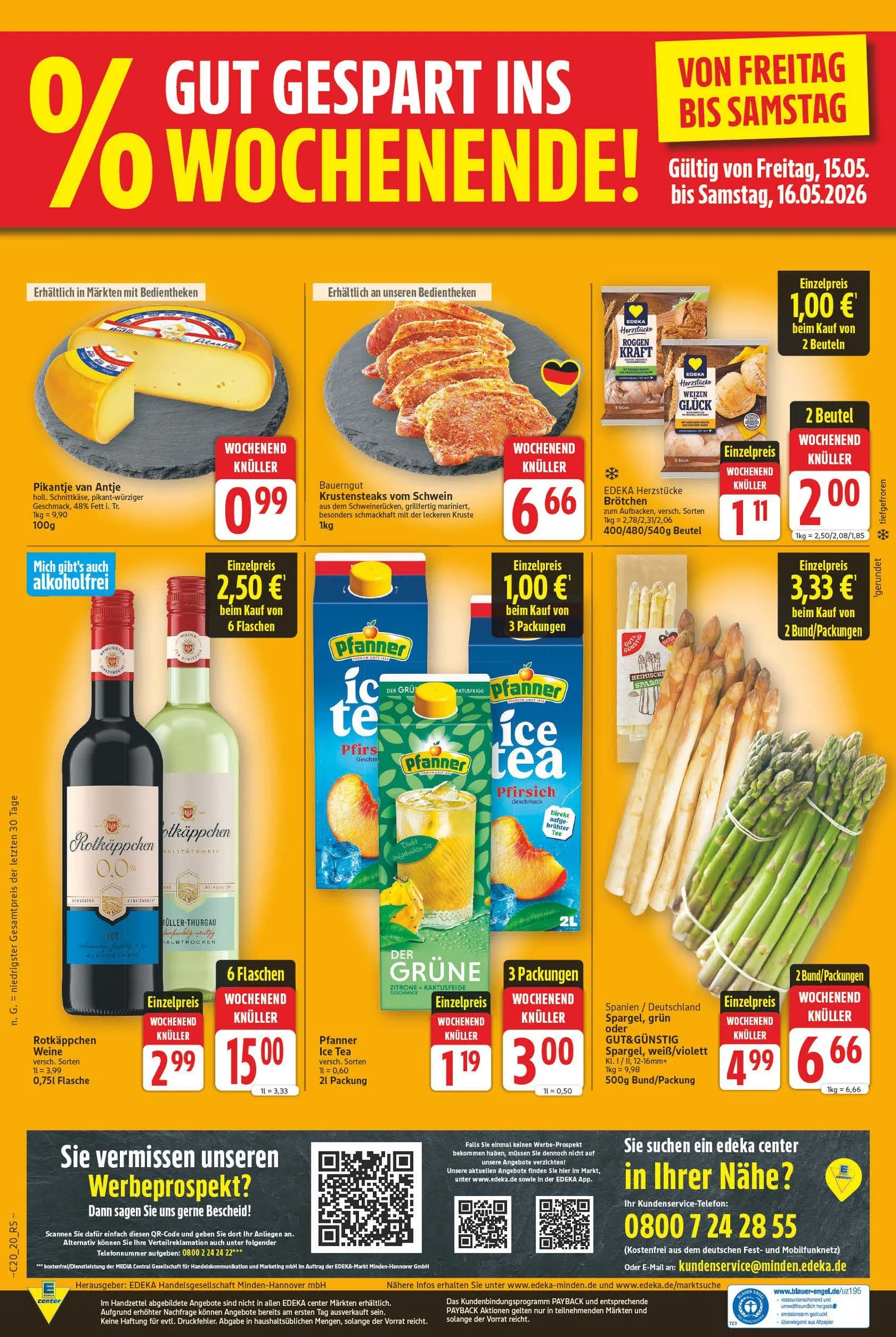 EDEKA  Angebote von 11. Mai bis 16. Mai 2026 - Prospekt seite 26