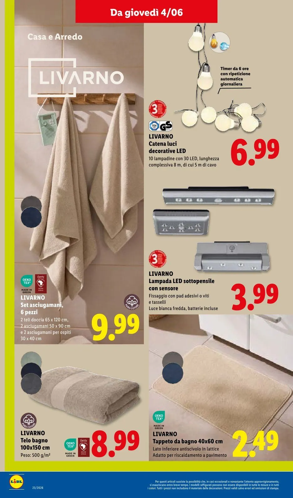 Volantini Lidl da 4 giugno a 10 giugno di 2026 - Pagina del volantino 26