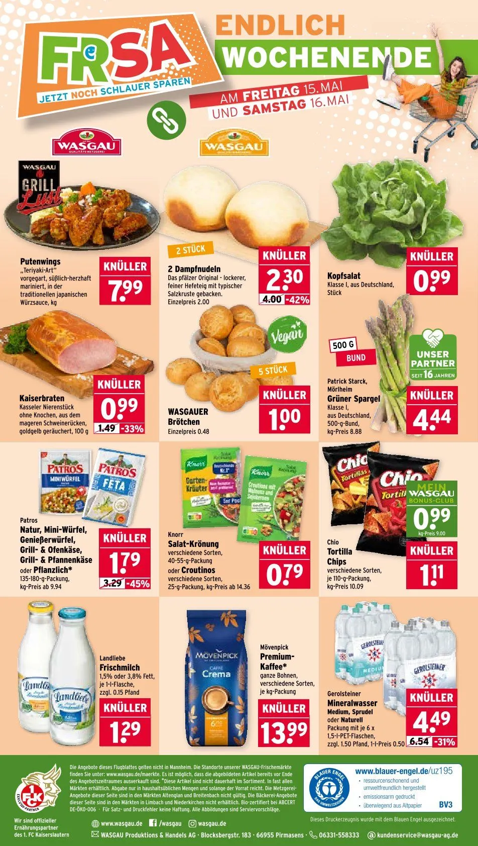  Wasgau Angebote von 11. Mai bis 16. Mai 2026 - Prospekt seite 26