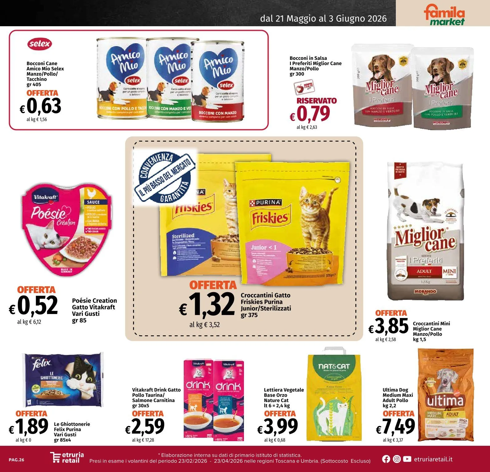 Volantini Famila da 21 maggio a 3 giugno di 2026 - Pagina del volantino 26