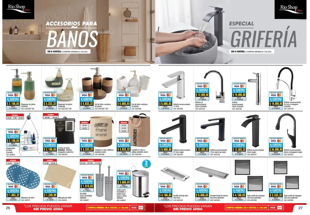 Ofertas de Ofertas Río Shop Deco 1 de enero al 31 de enero 2026 - Página 26 del catálogo