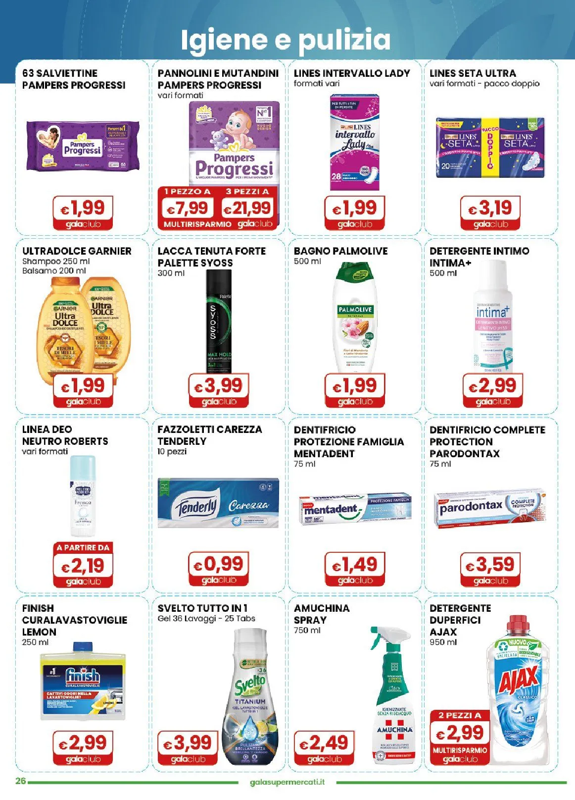 Volantini Gala Supermercati da 25 marzo a 6 aprile di 2026 - Pagina del volantino 26