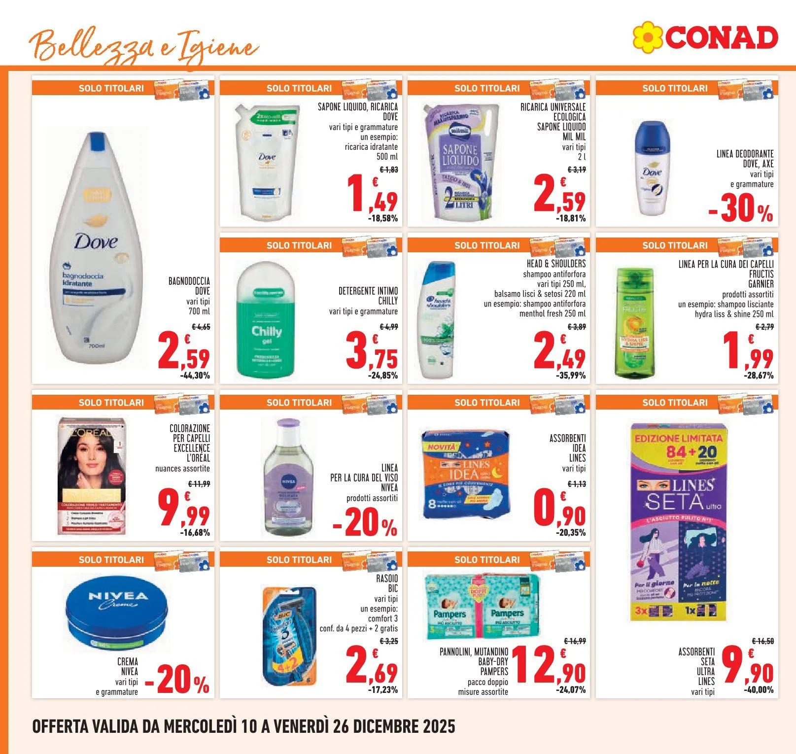  Sapori & Dintorni Conad da 10 dicembre a 26 dicembre di 2025 - Pagina del volantino 26