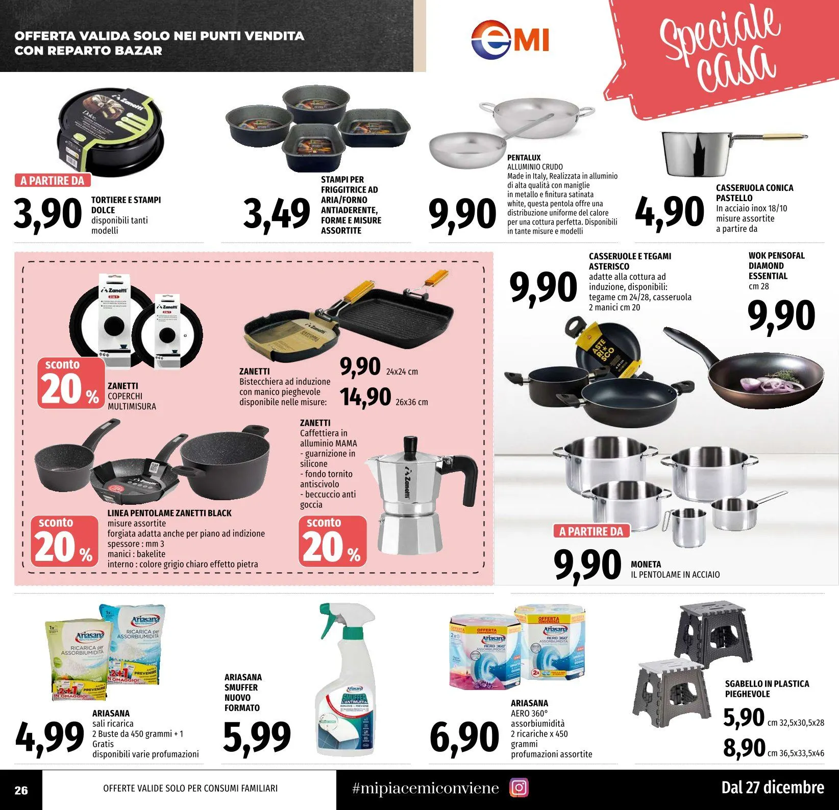Emi Supermercati Volantino da 26 dicembre a 31 dicembre di 2025 - Pagina del volantino 26
