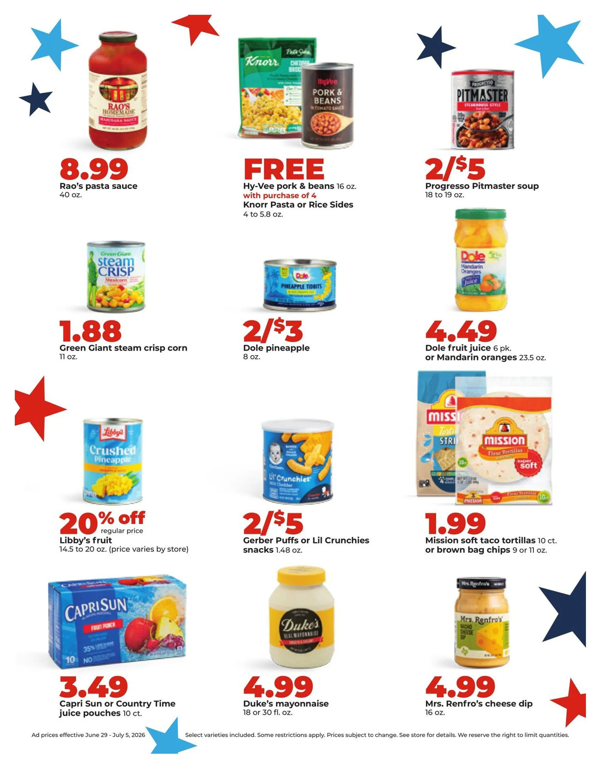 Weekly ad HyVee Sales from June 29 to July 5 2026 - Page 26