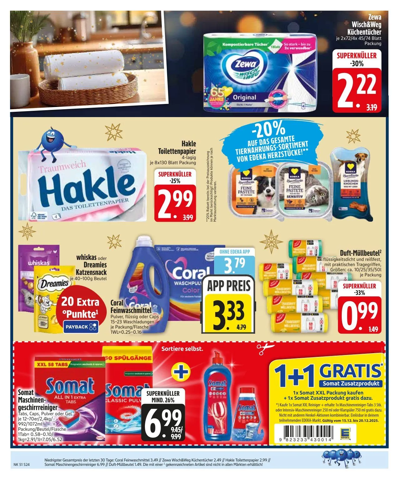 Edeka Angebote von 13. Dezember bis 20. Dezember 2025 - Prospekt seite 26