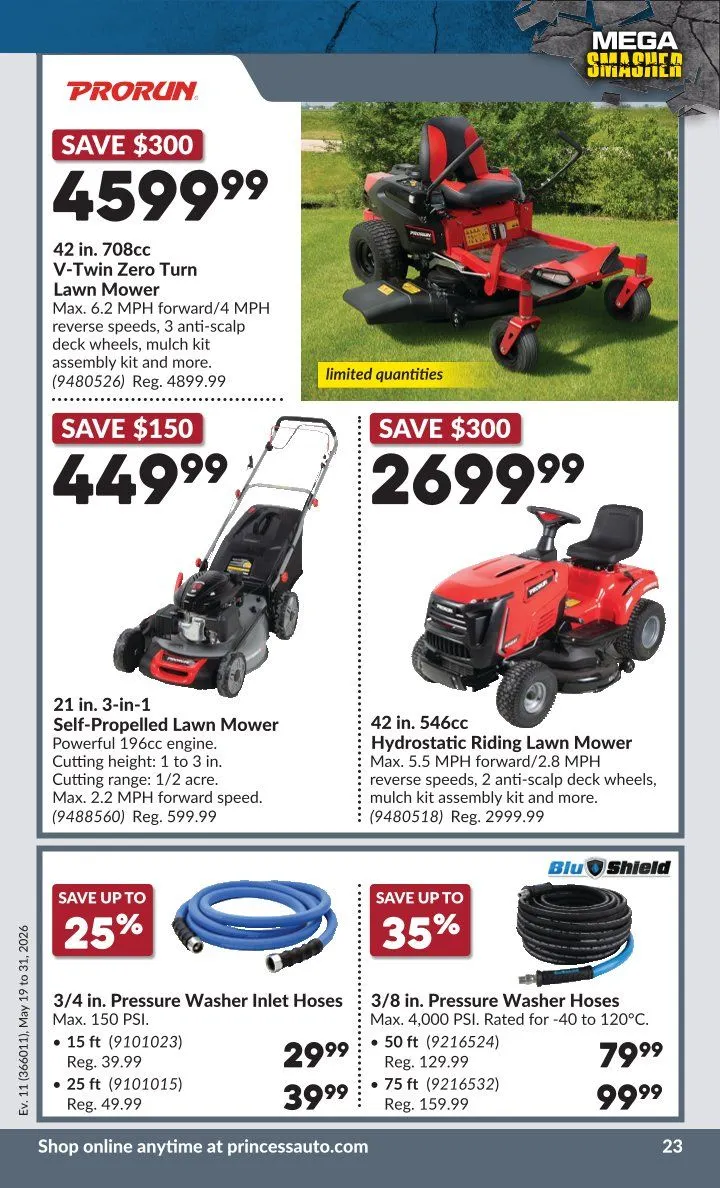  Princess Auto flyers from May 19 to May 31 2026 - flyer page 26