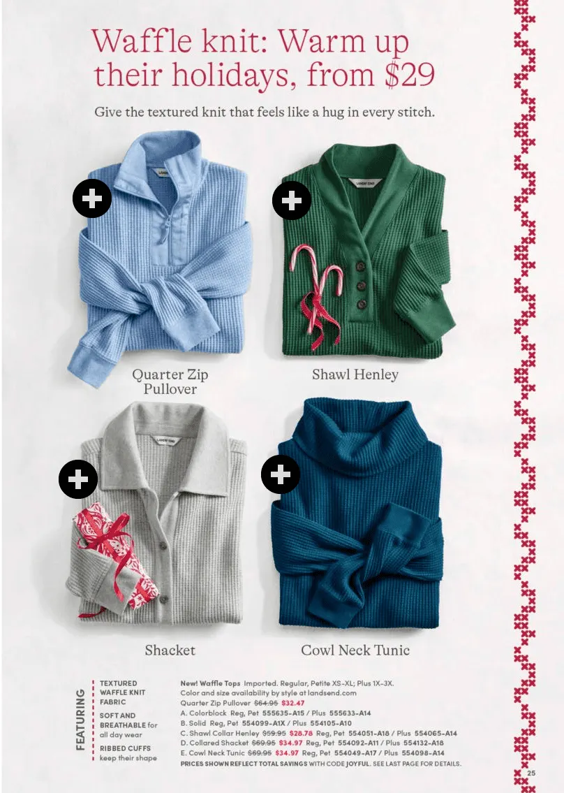 Weekly ad Land's End Sales from December 1 to December 16 2025 - Page 25