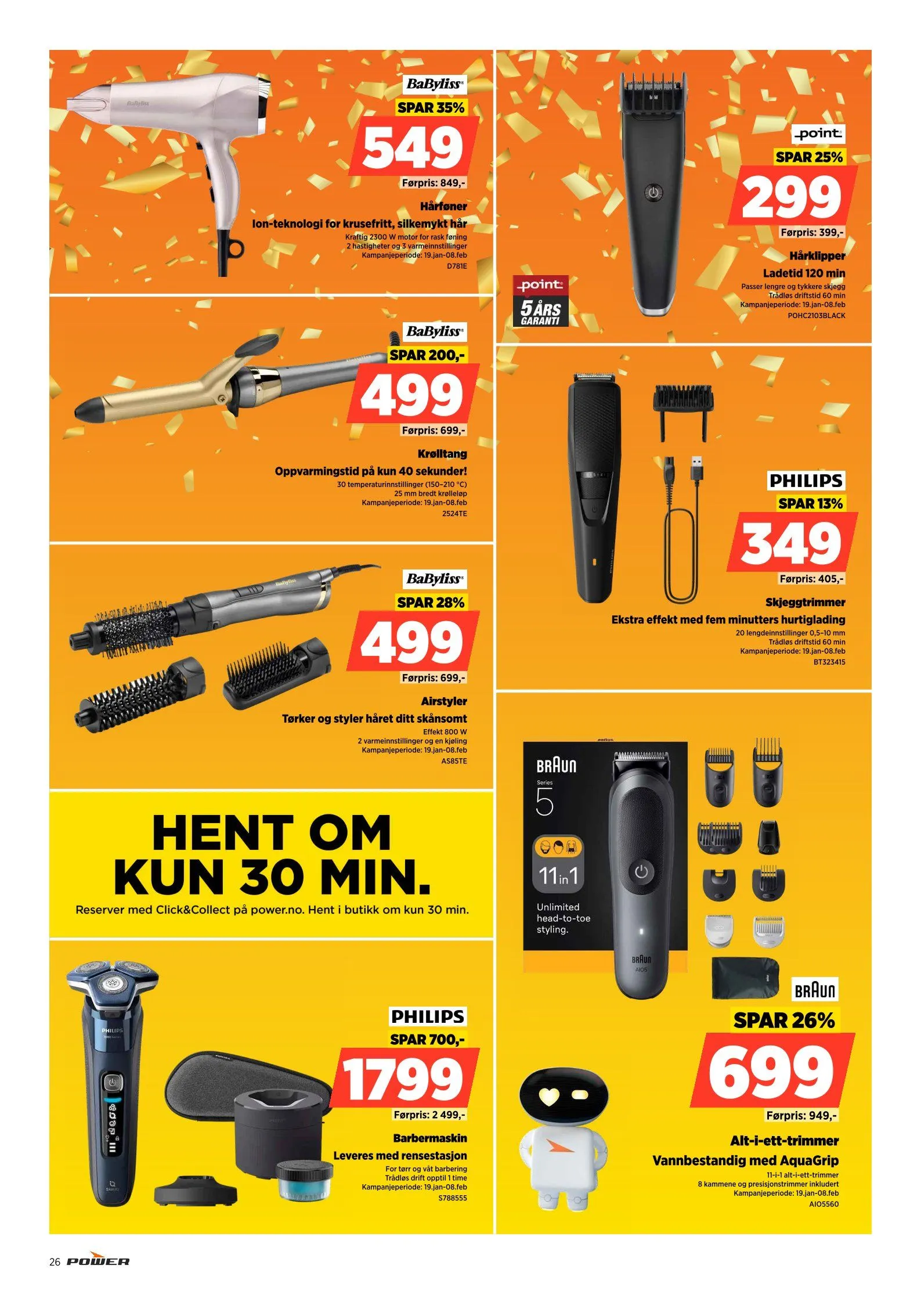 De siste Power-tilbudene fra 26. januar til 21. februar 2026 - kundeavisside 26