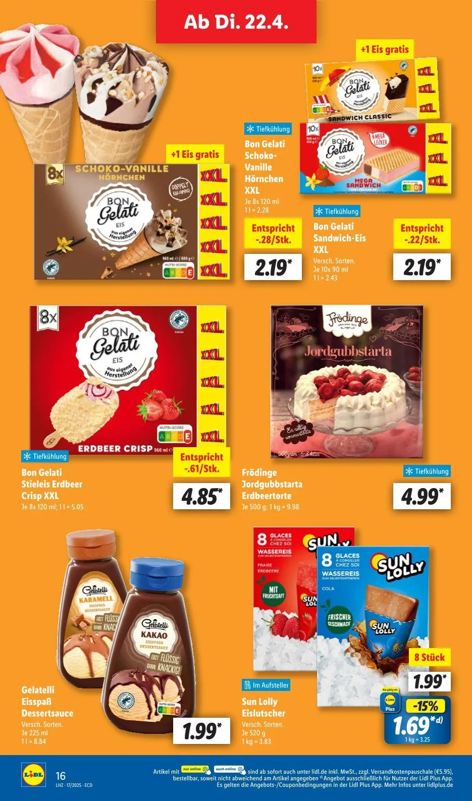 Lidl Angebote von 22. April bis 26. April 2025 - Prospekt seite 26