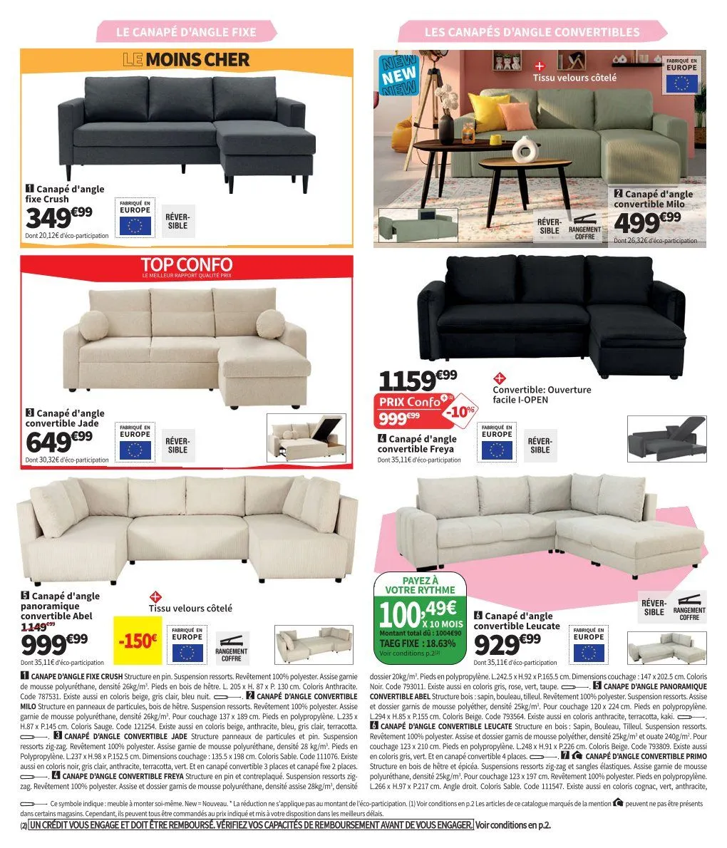 Catalogue Conforama du 24 février au 30 mars 2026 - Catalogue page 26