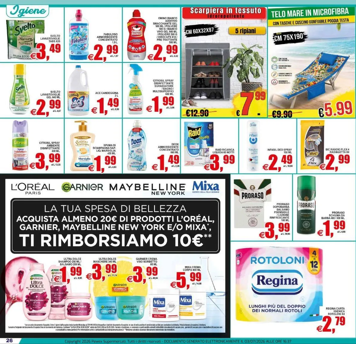 Volantini Pewex da 1 luglio a 9 luglio di 2026 - Pagina del volantino 26