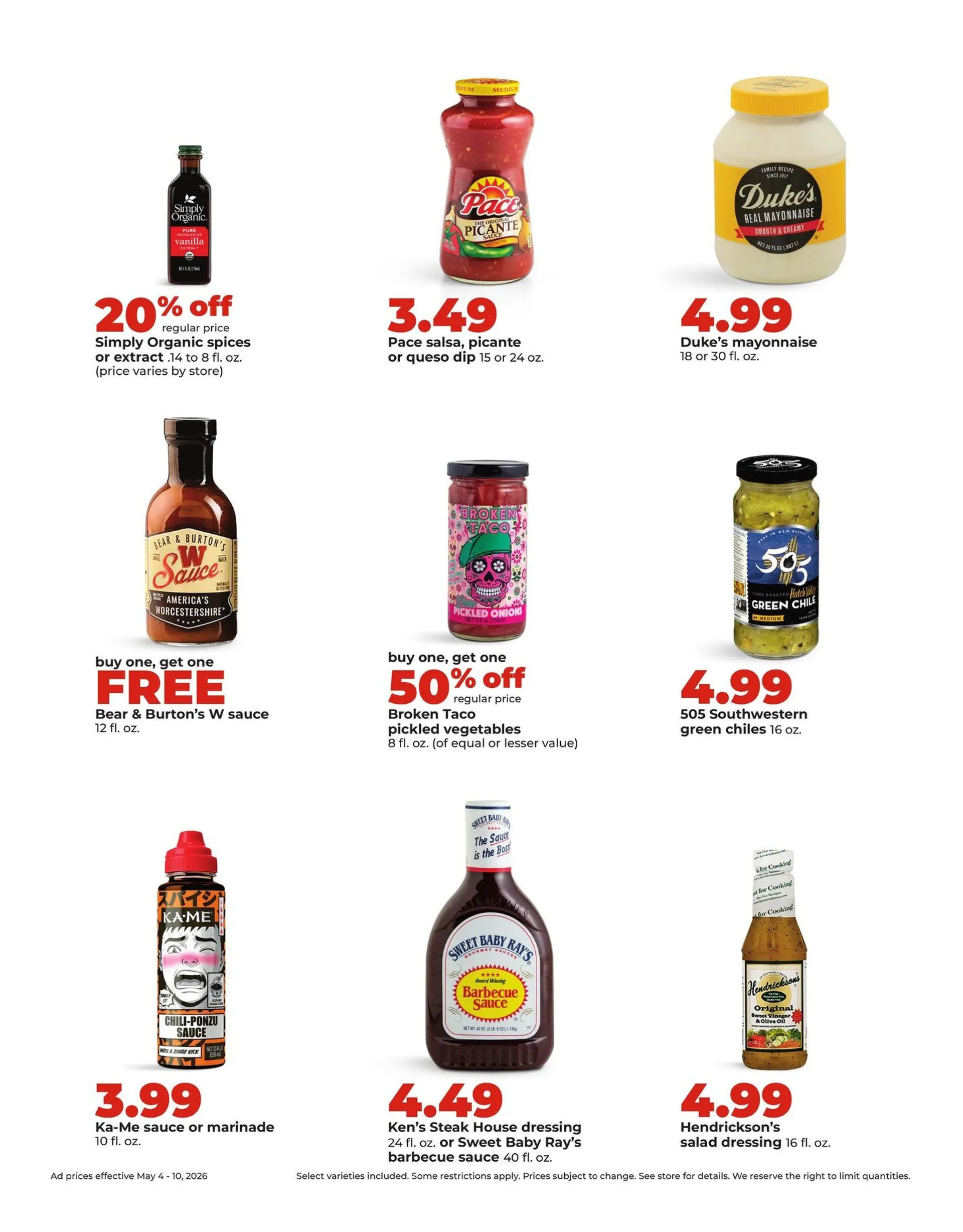 Weekly promotion  HyVee Sales spanning from May 4 to May 10 2026 - Page 25 for Catalogue 365
