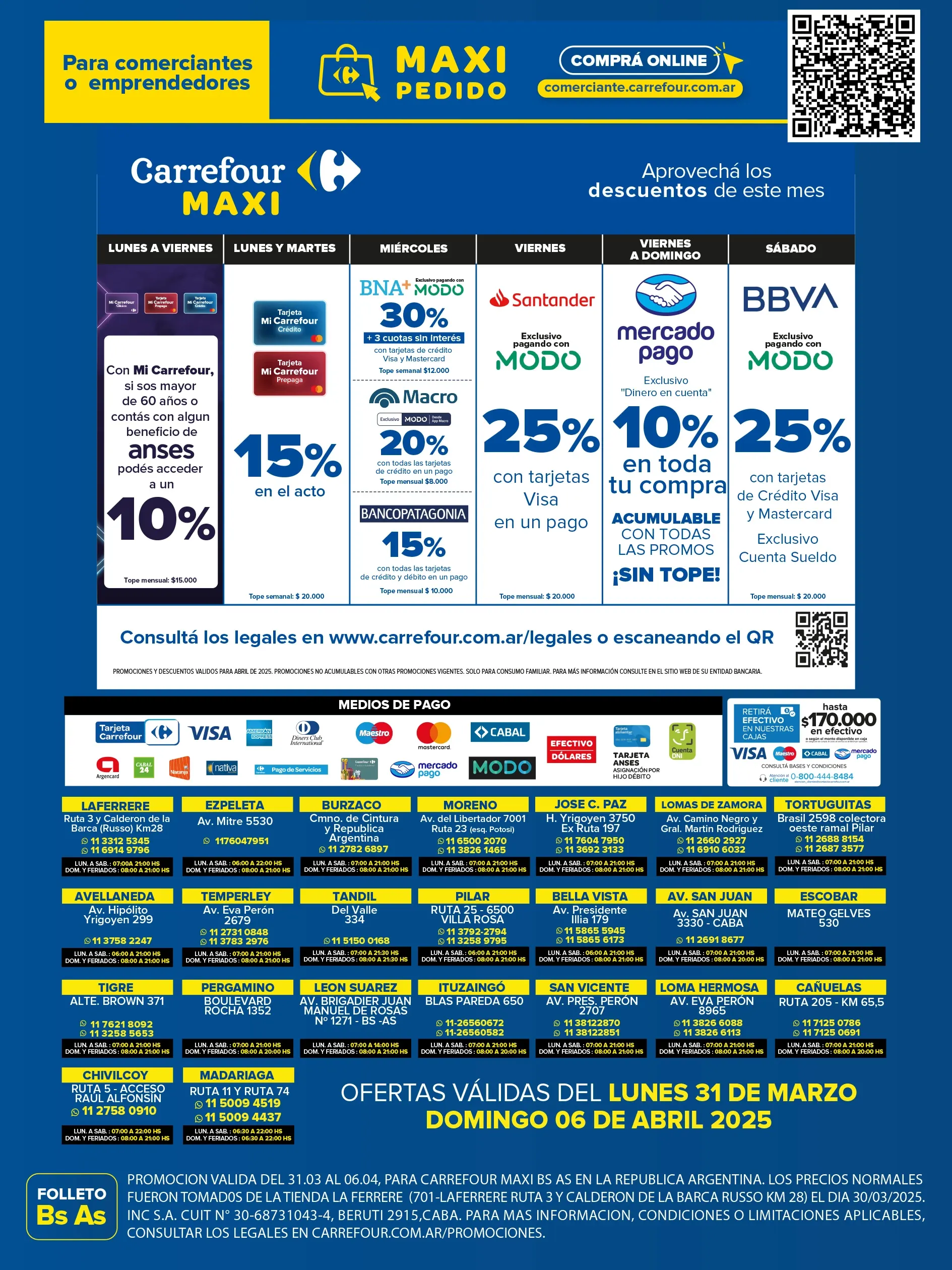 Ofertas de Carrefour Maxi 31 de Marzo 31 de marzo al 6 de abril 2025 - Página 25 del catálogo