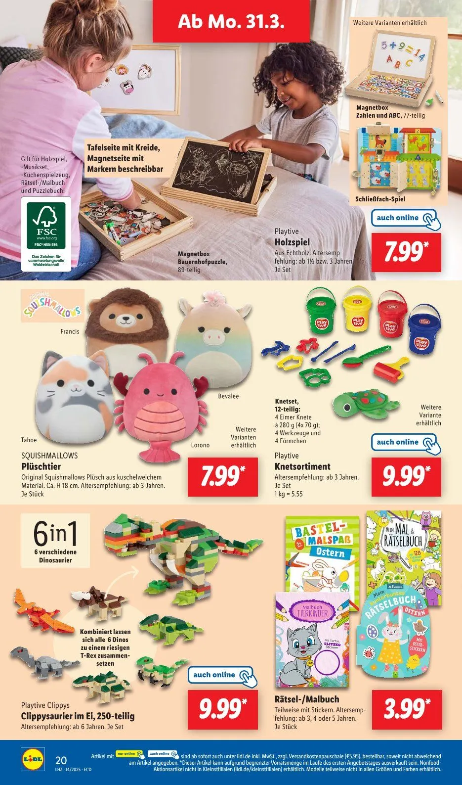 Lidl Prospekt von 31. März bis 15. April 2025 - Prospekt seite 24