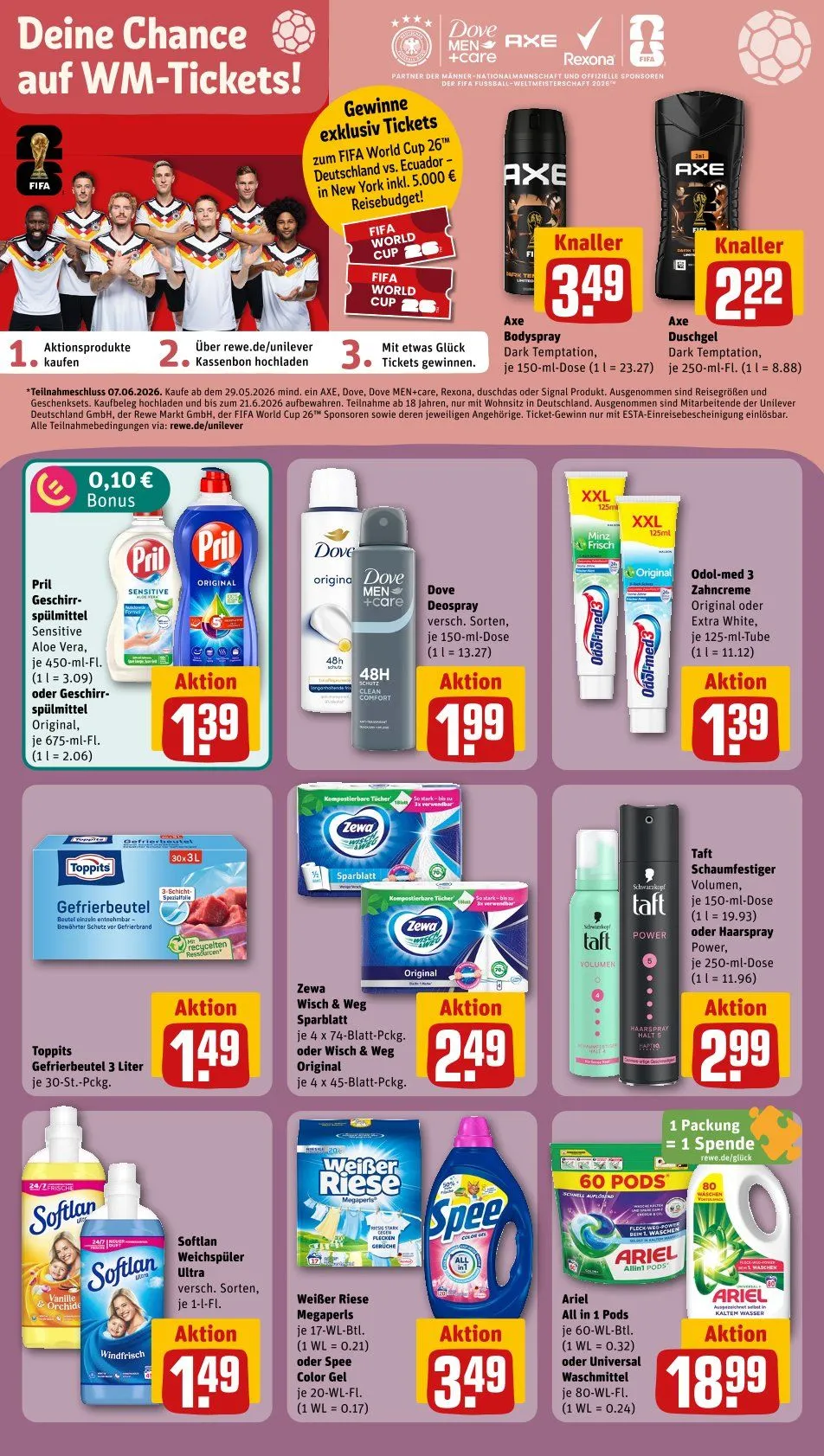 REWE Prospekte von 1. Juni bis 7. Juni 2026 - Prospekt seite 26