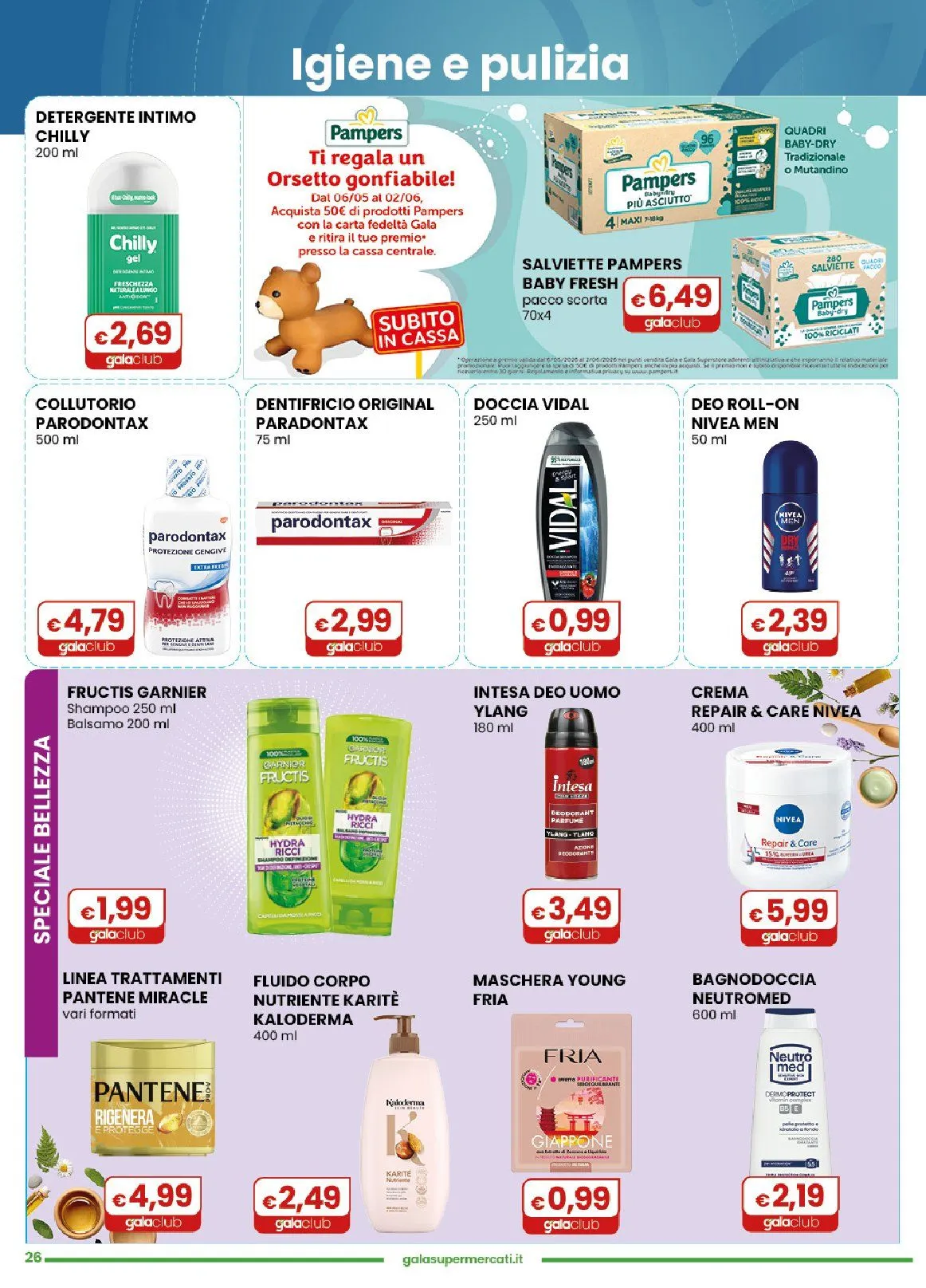  Volantini Gala Supermercati da 6 maggio a 19 maggio di 2026 - Pagina del volantino 26