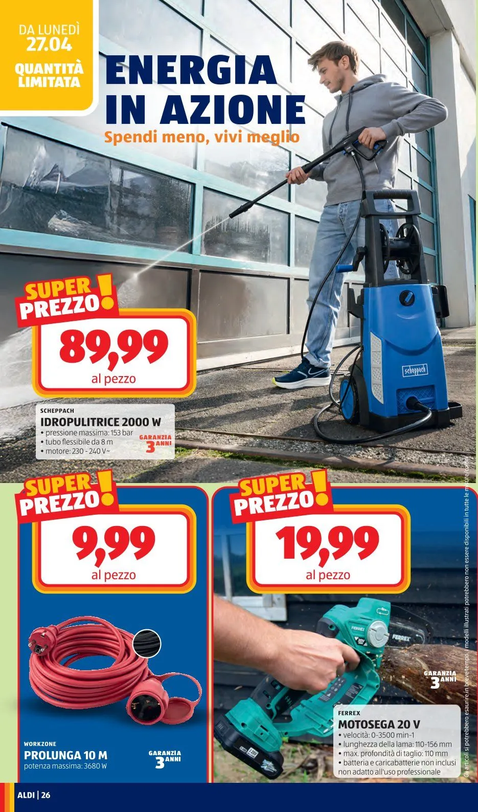  Aldi Volantini da 22 aprile a 30 aprile di 2026 - Pagina del volantino 26