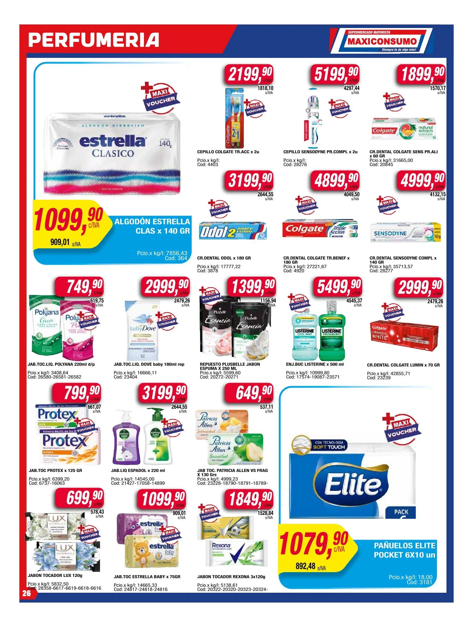 Ofertas de Ofertas Maxiconsumo 11 de agosto al 17 de agosto 2025 - Página 26 del catálogo