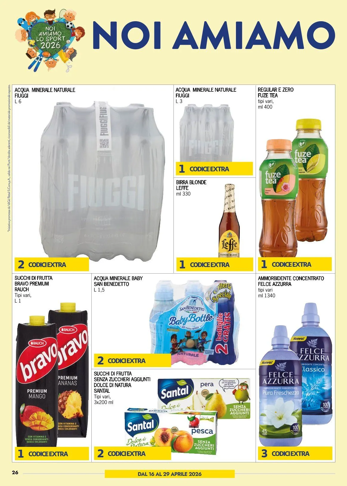 bennet Volantino da 7 aprile a 29 aprile di 2026 - Pagina del volantino 26