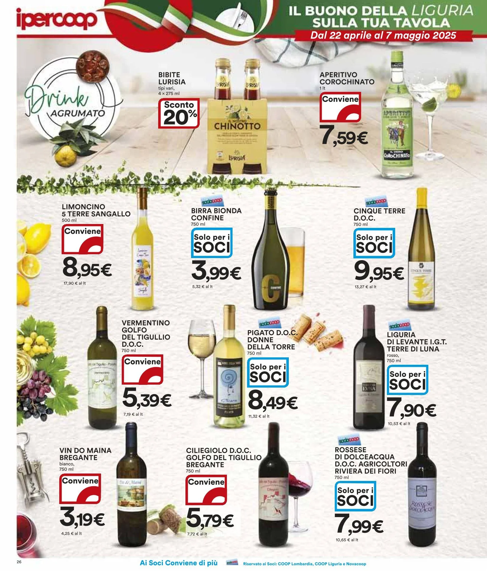 Ipercoop Volantino da 22 aprile a 7 maggio di 2025 - Pagina del volantino 26